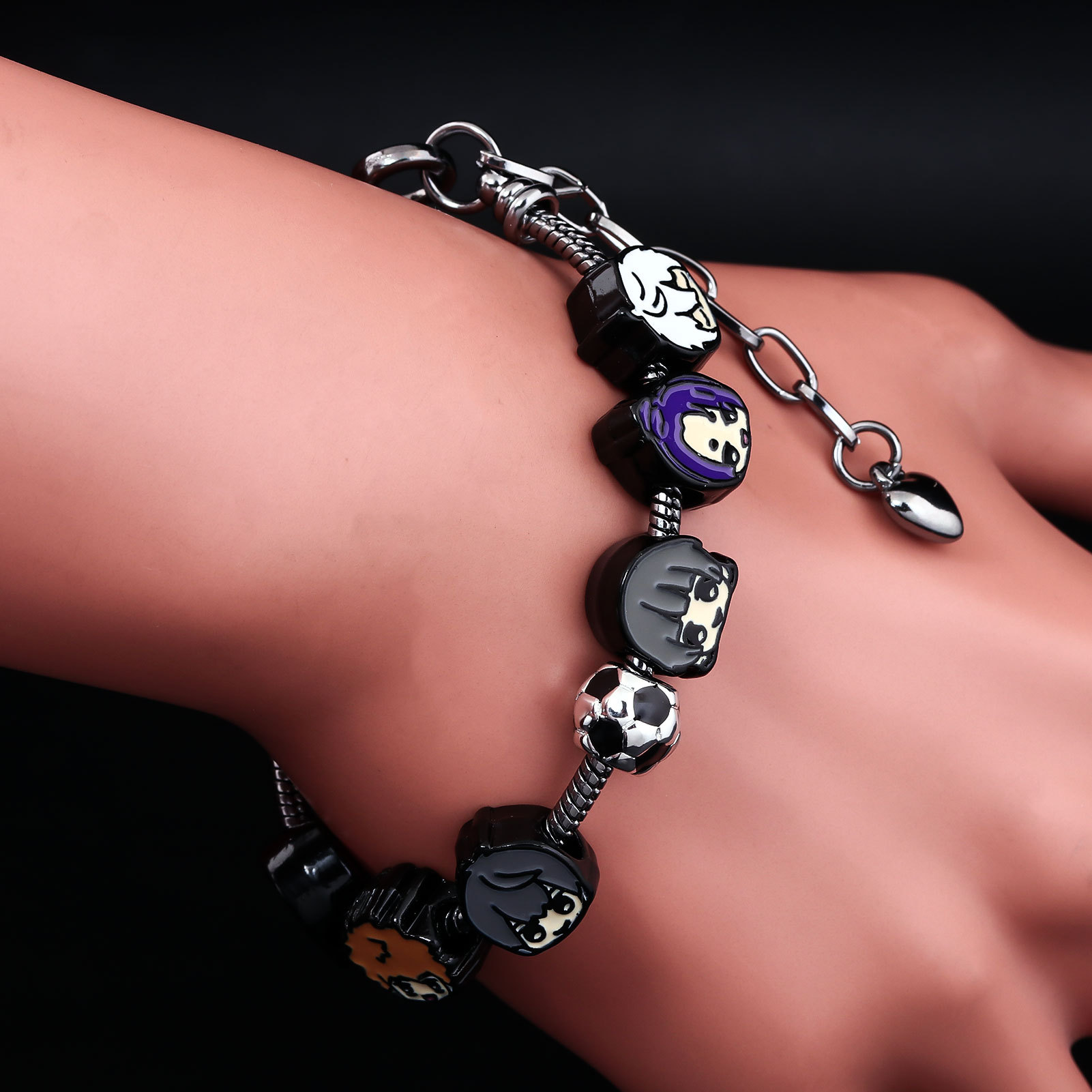 Blue Prison DIY Bracelet National God Renjaku, Senkiri, Hyoma, Kirishima, Ryosuke, Kiyoshi Cartoon Metal DIY Bracelet - Image 3