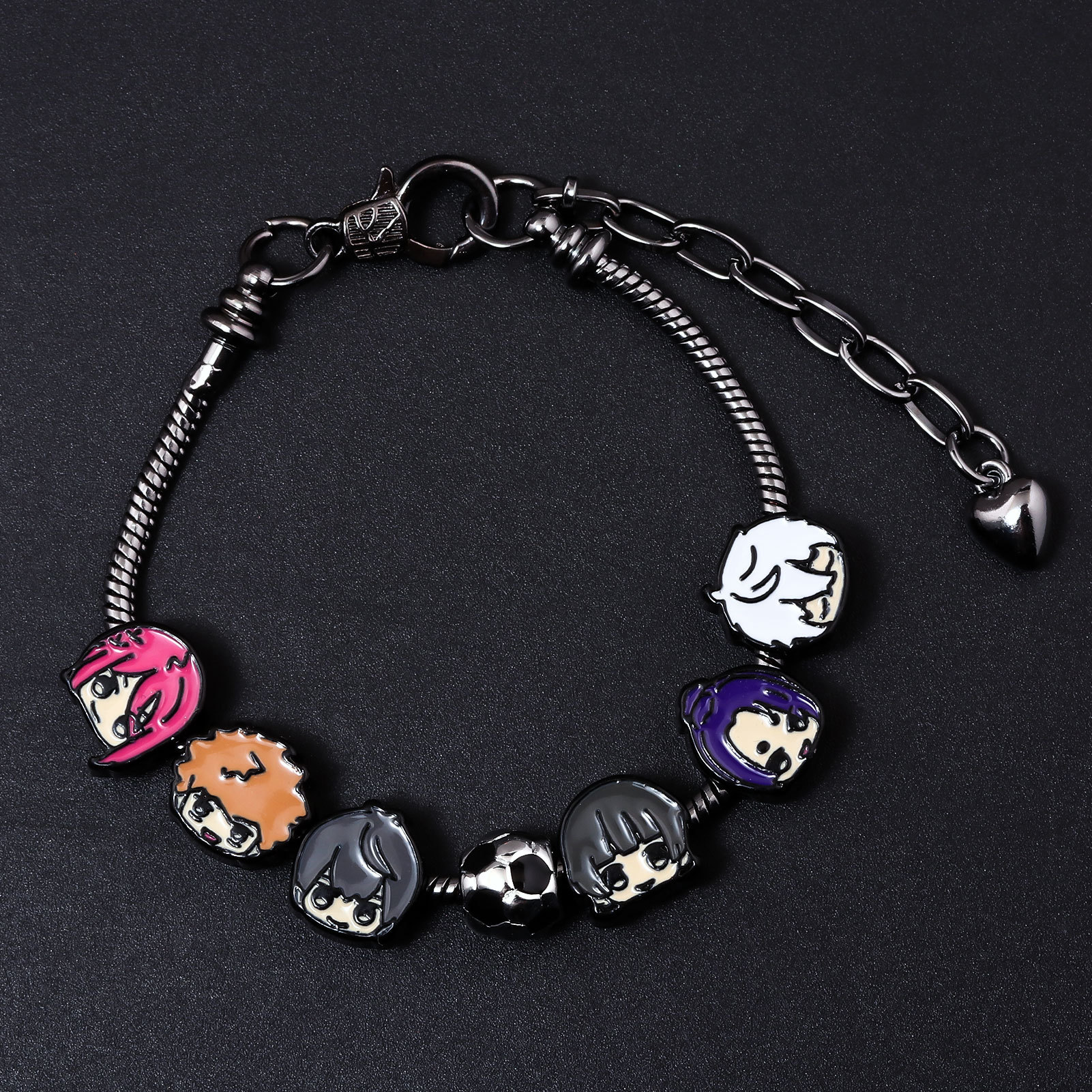 Blue Prison DIY Bracelet National God Renjaku, Senkiri, Hyoma, Kirishima, Ryosuke, Kiyoshi Cartoon Metal DIY Bracelet - Image 4
